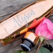 Custom Artwork Engraved Copper 500ml Christmas Water Sports Drink Bottle Present