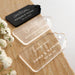 Customised Engraved Guest Names Black, White, Frosted Wedding Bonbonniere Gift Tags