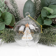 Custom teacher ornament with name engraving for end of year gift