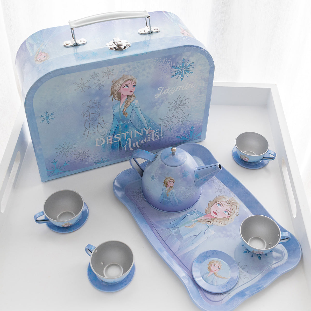 Personalised Disney Frozen Tea Set Free delivery AU/NZ