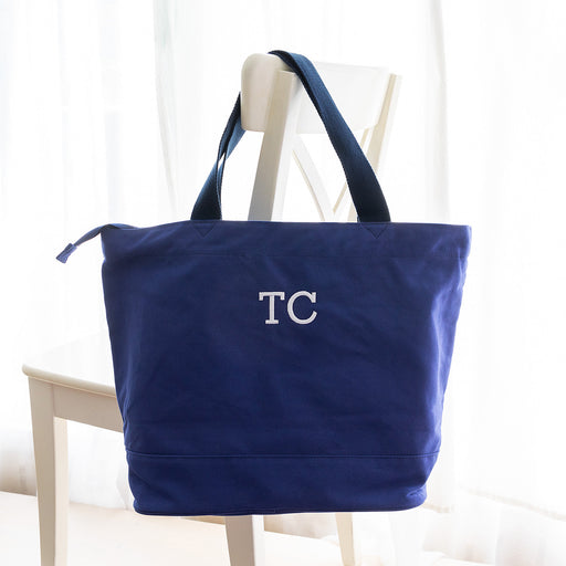 Canvas Tote Bags Personalised Handbags With Initials Embroidered