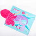 Fun and practical kids’ mermaid hooded towel, ideal swimming gift