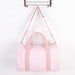 Personalised Embordered Pink Canvas Dance Duffle Bag
