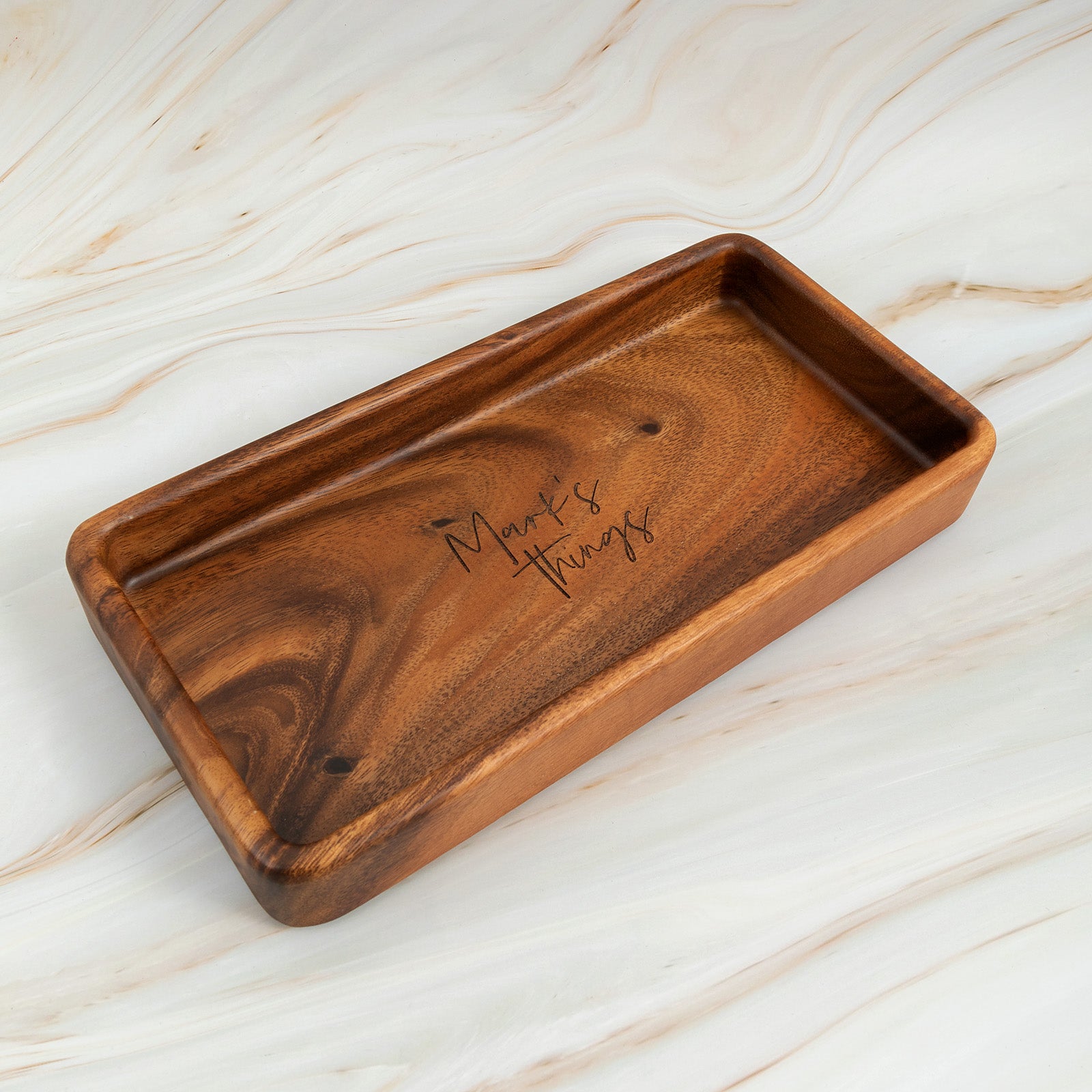 Personalised Wooden Trinket Tray | Personalised Favours