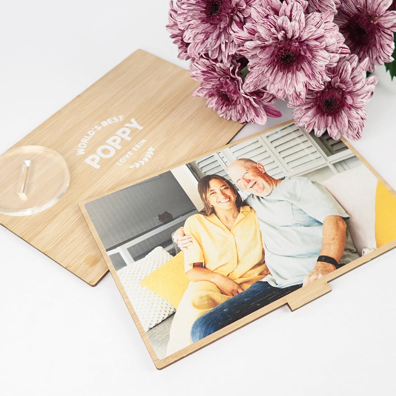 Custom photo gift for Dad, Grandad or fatherly figure