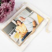 Father’s Day photo keepsake with calico gift bag option
