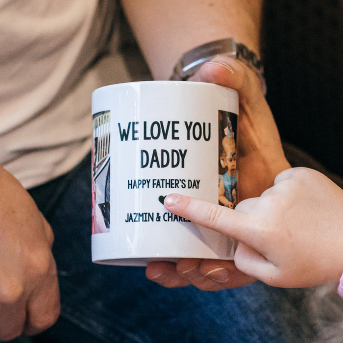Personalised Father’s Day photo mug for Dad or Grandad
