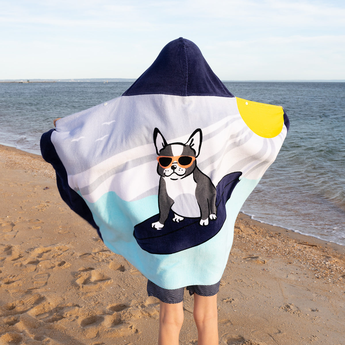 Paw print beach towel sale