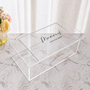 Personalised groomsman keepsake box for proposal and wedding day gifts