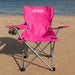 Personalised Embroidered Kids Beach Chair - Pink