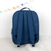 Back view of personalised kids backpack showing padded, adjustable shoulder straps and sturdy design.