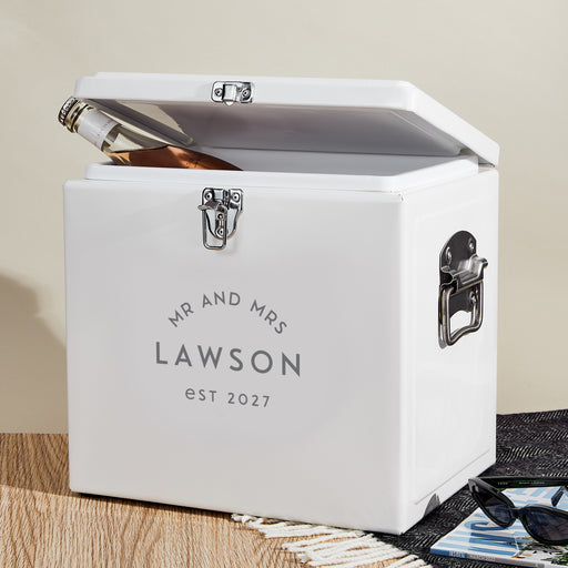 Personalised Wedding Esky Cooler – Custom Engraved 15-Litre Gift for Couples