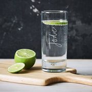 Unique personalised gin glass with custom engraving – perfect gift for the gin lover