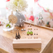 Personalised Engraved Clear Acrylic Jewellery Holder Mother's Day Gift