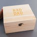 Rad Dad personalised decanter set presented in engraved wooden box