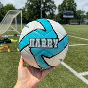 Personalised junior soccer ball for kids available in sizes 3, 4 and 5