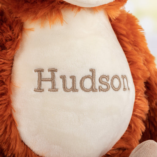 Custom Embroidered Name Kids Orangutan Stuff Toy