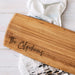 Personalised 62cm Acacia Wood serving board with engraving, a perfect gift for engagements, weddings, or anniversaries."