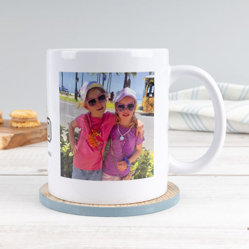 Personalised Father’s Day photo mug for Dad with custom images and message