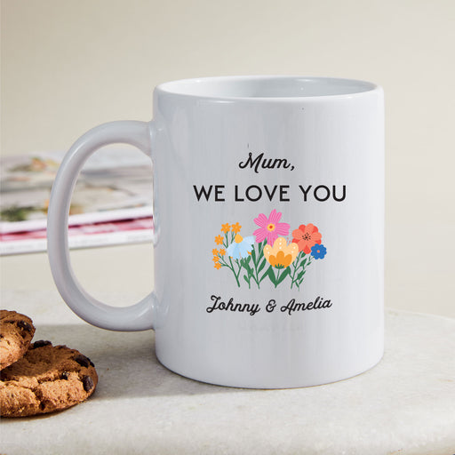 Personalised Mother’s Day Mug – Unique UV Printed 325ml Ceramic Gift with Custom Design