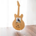 Personalised bamboo guitar board with Spotify song code and photo