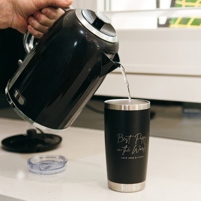 Engraved Father's Day Stainless Steel Insulated Travel Mug 590ml