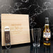 Birthday Beer Gift Set in Wooden Box