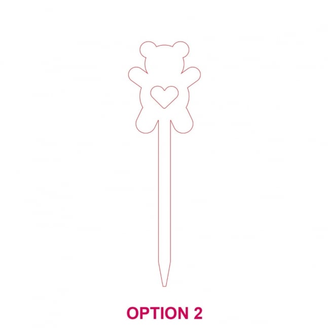 Laser Cut Baby Shower Cupcake Toppers
