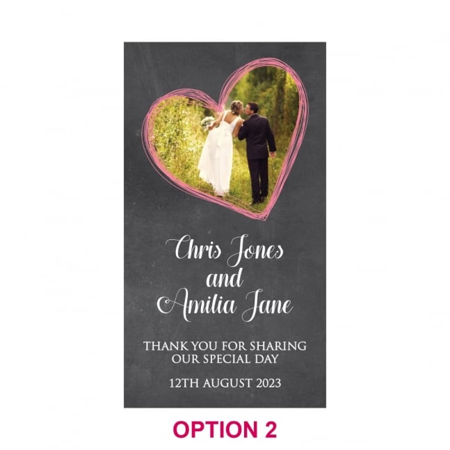 Personalised Wedding 'Thank You' Magnets
