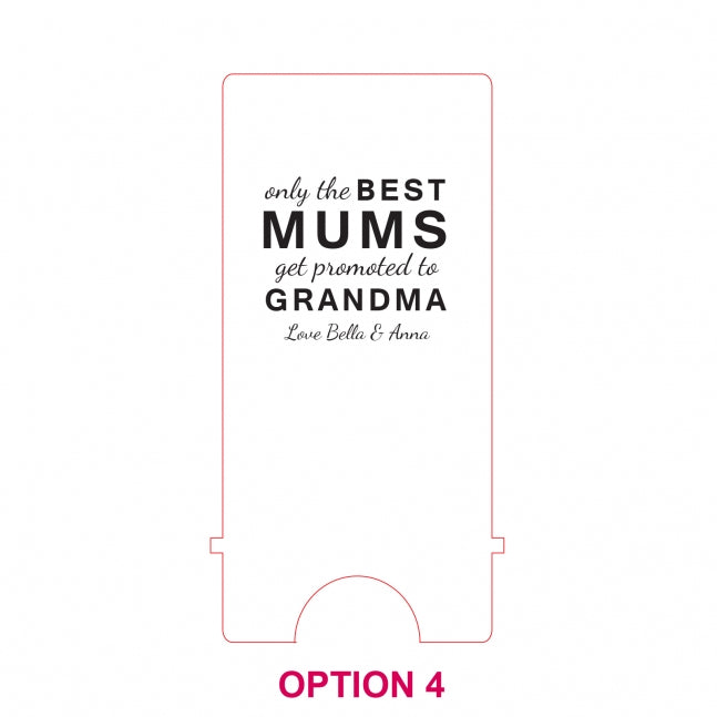 Mother's Day Engraved Acrylic Smartphone Holder