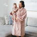 Personalised Mother's Day Embroidered Microfibre Bathrobe
