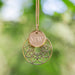 Customised Engraved Monogrammed Rose Gold Mandala Necklace with Initial Pendant Mother's Day Gift