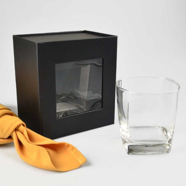 Corporate Decanter Gift Set - Premium Whiskey Decanter PLUS 2 Scotch Glasses
