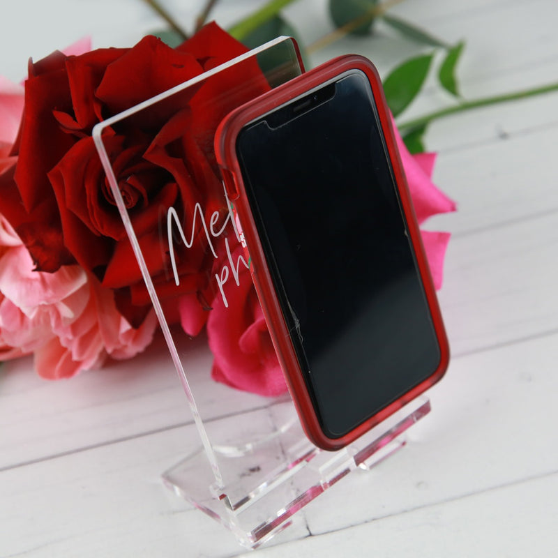 Personalised Acrylic Smartphone Holder