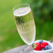Custom Designed Engraved Birthday Champagne Glasses