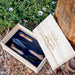 Customised Engraved Wooden 3 piece Garden Box Kit Birthday Present