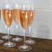 Custom Designed Engraved Bridal Shower Champagne glass favours