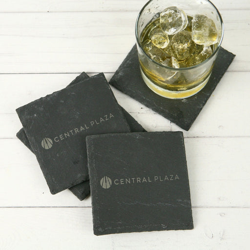 Engraved Slate Coasters Promotional Corporate Gift