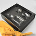 Decanter & Scotch Glasses Presentation Gift Box With Magnetic Closing Lid