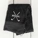 Customised Embroidered Name Black Golf Towel