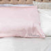 Name Embroidered Pink Silk Pillowcase Birthday Present