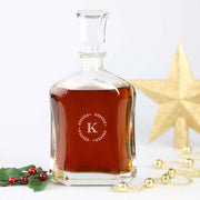 Customised Engraved Deluxe Christmas Decanter Present