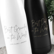 Custom Designed Engraved Father's Day Metal Water Bottles Gift