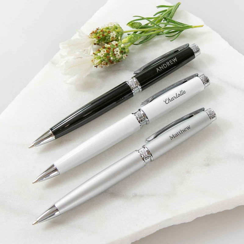 Engraved Premium Twist Ball Pen with Gift Box