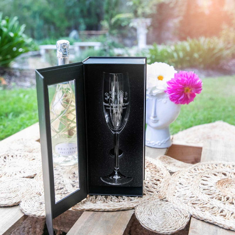 Custom Designed Engraved "Best Mum in the World" Mother's Day Present