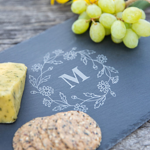 Customised Engraved Mother's Day Slate Cheese Board