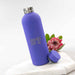 Customised Engraved Purple Stainless Steel Water Bottle 500ml Christmas Present