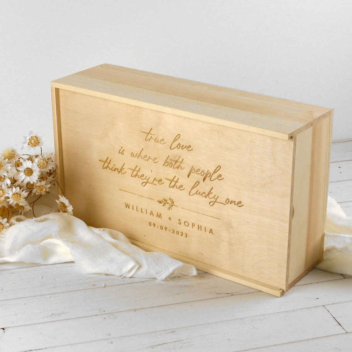 Shop Personalised Wooden Gift Box Online India – Nutcase