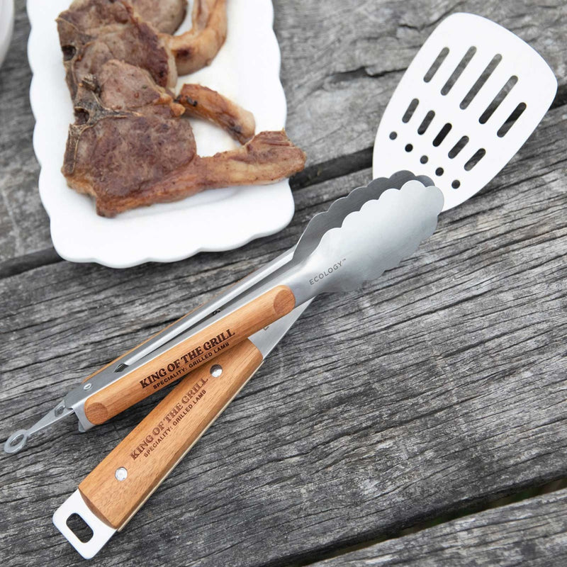 Personalised Engraved Christmas BBQ Set Present