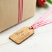 Custom Designed Engraved Named wooden Christmas Gift Tags for Gift